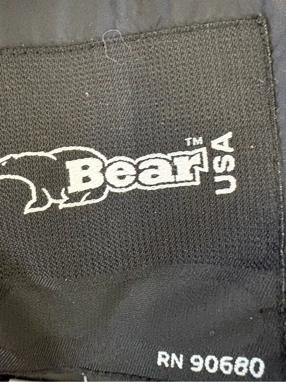 Vtg Bear USA Silver Satin Puffer Jacket (M) - Picture 10 of 10